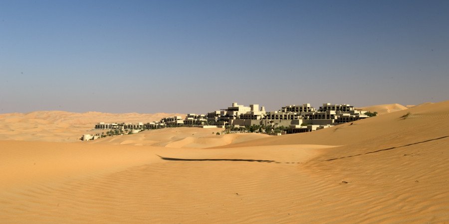 Nel deserto di Abu Dhabi 